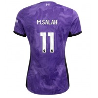 Camisa de Futebol Liverpool Mohamed Salah #11 Equipamento Alternativo Mulheres 2023-24 Manga Curta